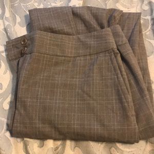 Brand New pants plaid print